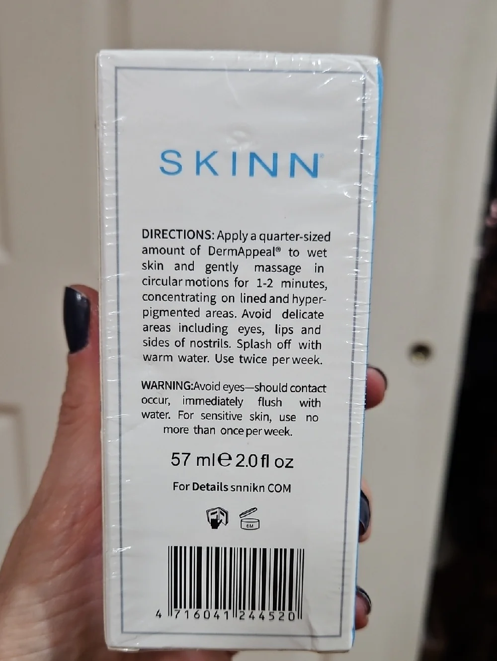 SKINN DermAppeal Thermo-Enzymatic Microdermabrasion Treatment